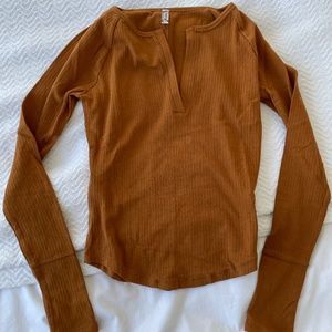 Free People Long Sleeve Top
